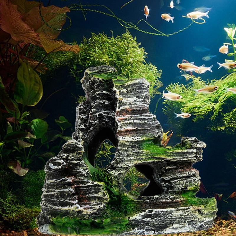 Aquarium Plants Live - Aquarium Sandstone Decoration Fish Tank Landscaping