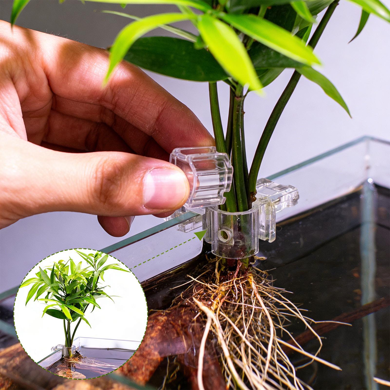 Aquarium Fertilizer - Mini Fish Tank Planter Pot 6Pcs