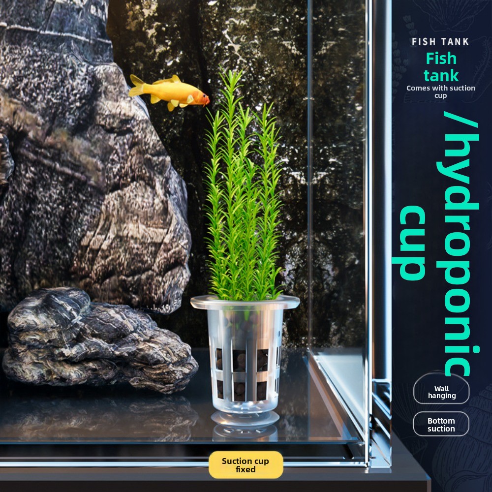 10Pcs Transparent Plant Hydrop - Aquarium Plant Holder ulasan dan harga