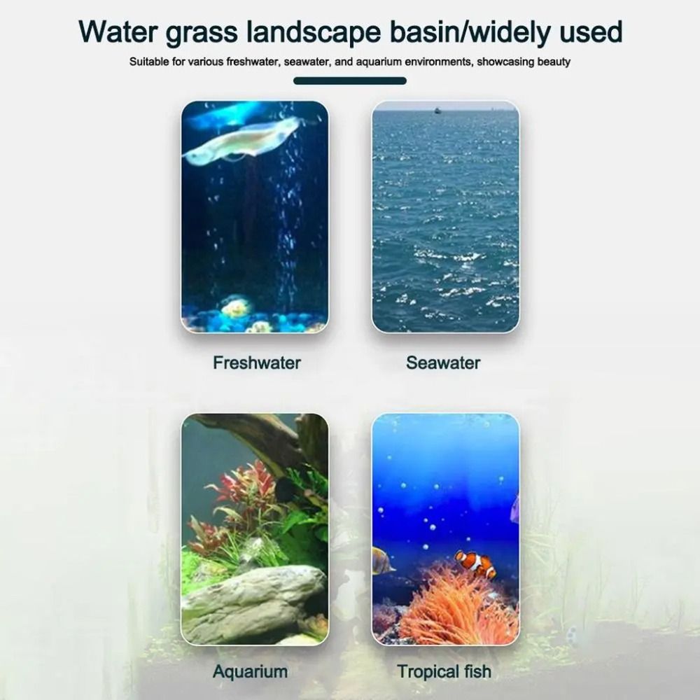 10Pcs Transparent Plant Hydrop - Aquarium Plant Holder ulasan dan harga