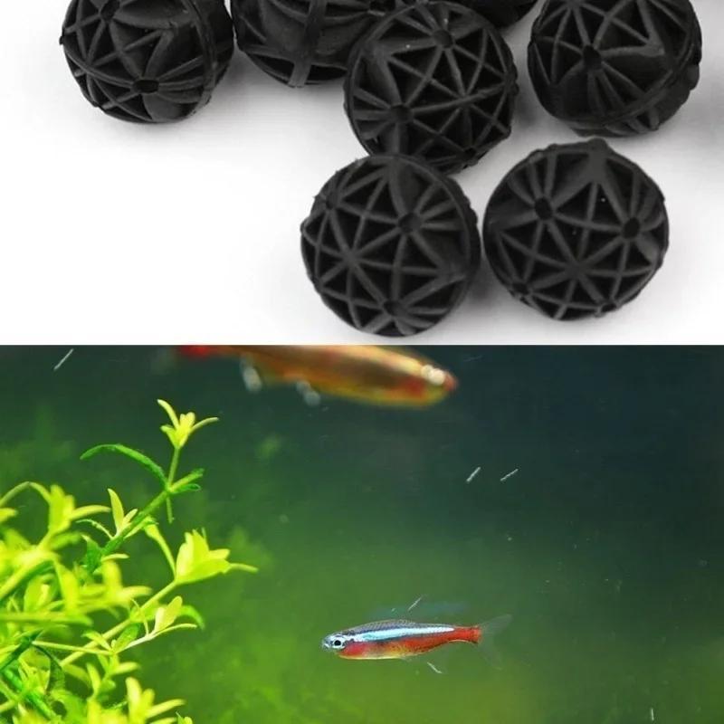 50Pcs 16mm Aquarium Bio Filter - Aquarium Fertilizer ulasan dan harga