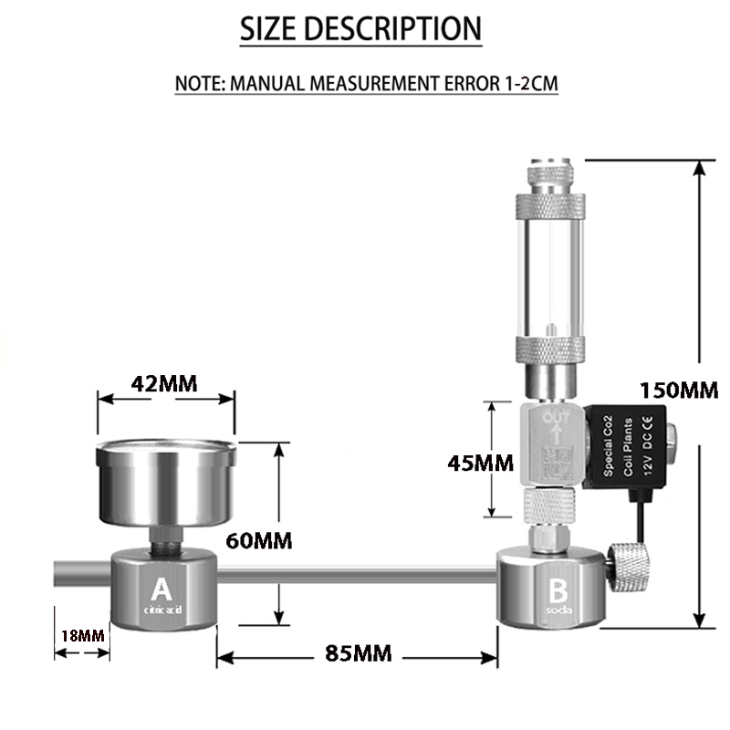 Aquarium DIY CO2 Generator Sys - Aquarium Liquid Carbon ulasan dan harga
