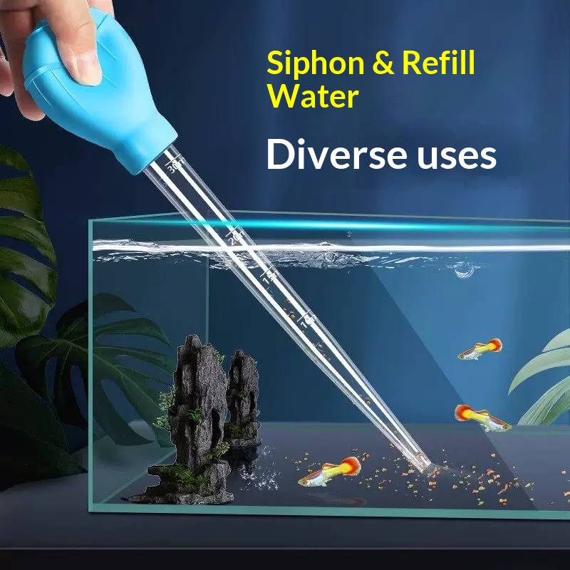 1/2PCS Aquarium Siphon Water C - Planted Aquarium Cleaning ulasan dan harga