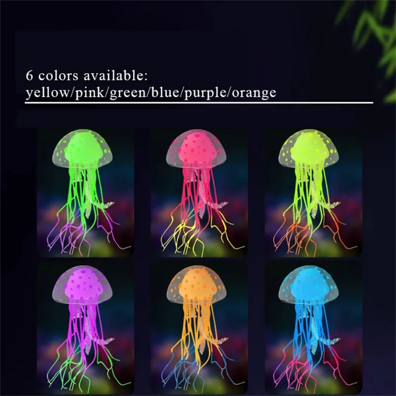Artificial Swim Luminous Jelly - Aquarium Plant Substrate ulasan dan harga