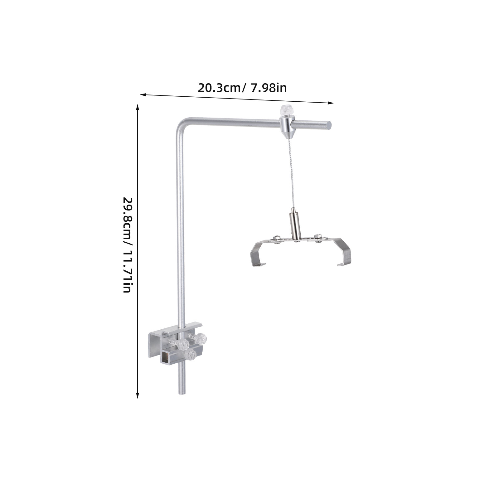 1 Pair Adjustable Aquarium Lig - Aquarium Plant Holder ulasan dan harga
