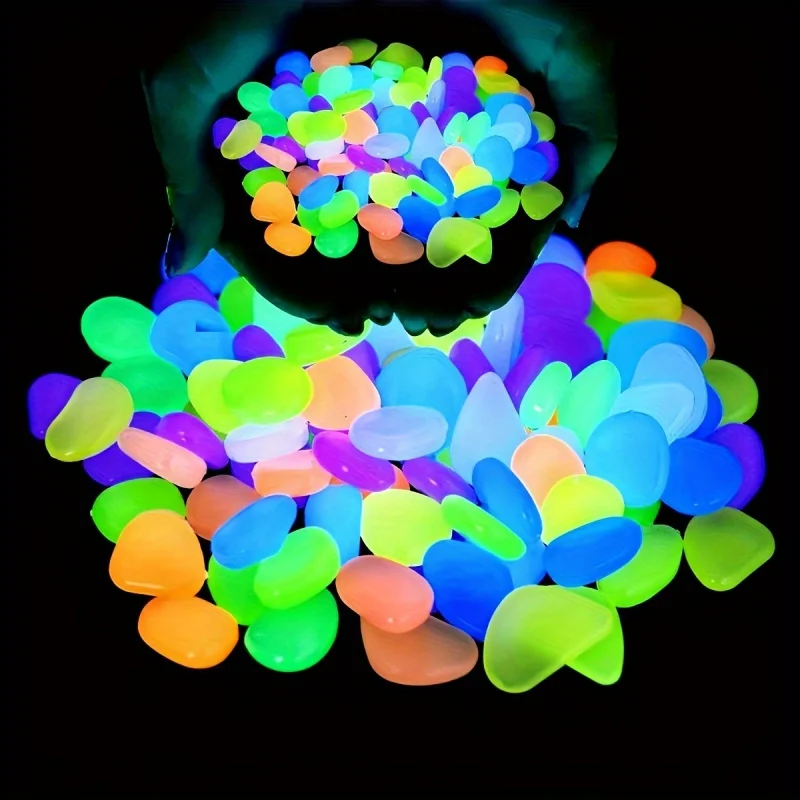 100pcs Resin Luminous Stones G - Plant Aquarium Pot ulasan dan harga