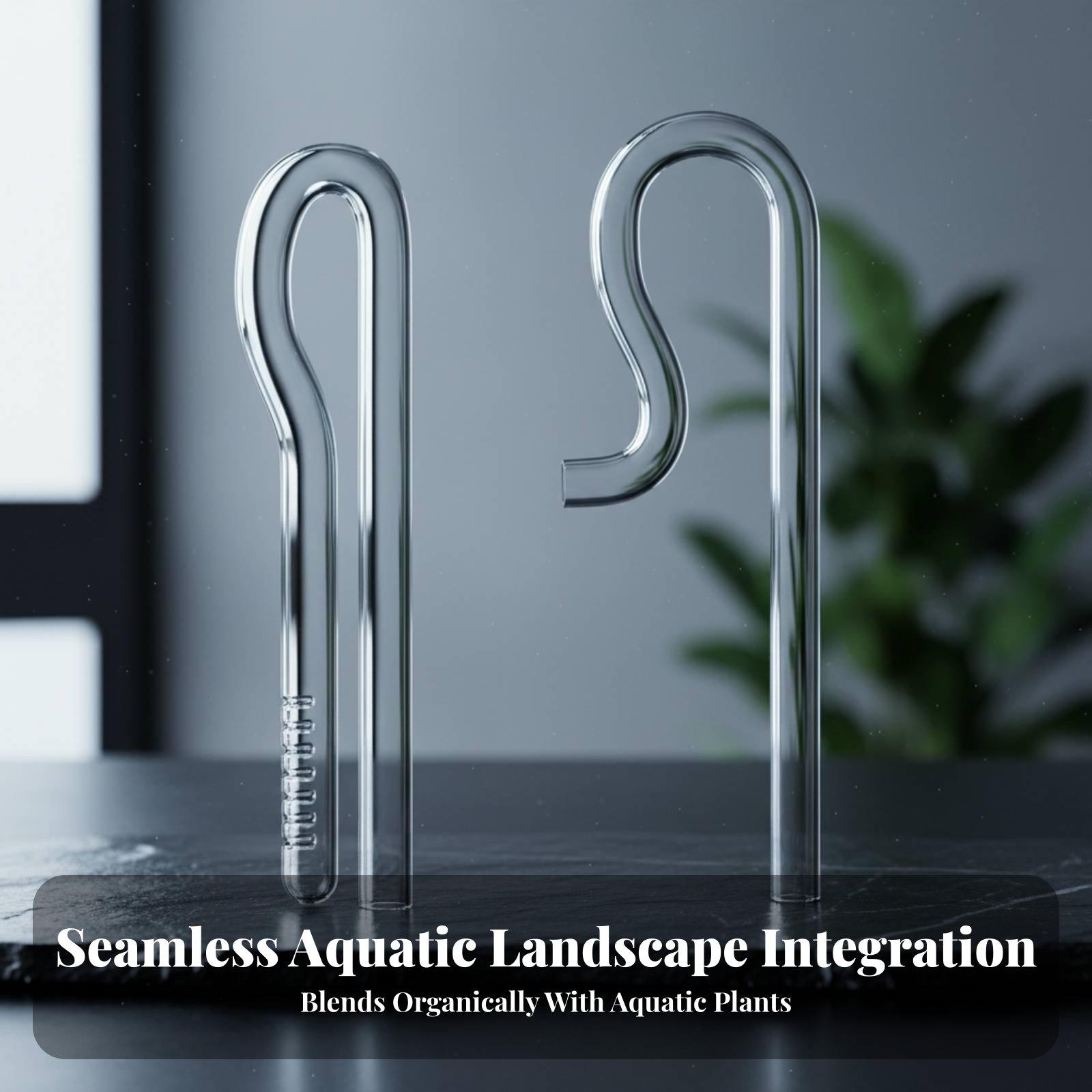 Planted Tank Glass Lily Pipe I - Aquarium Planted Tank Filter ulasan dan harga