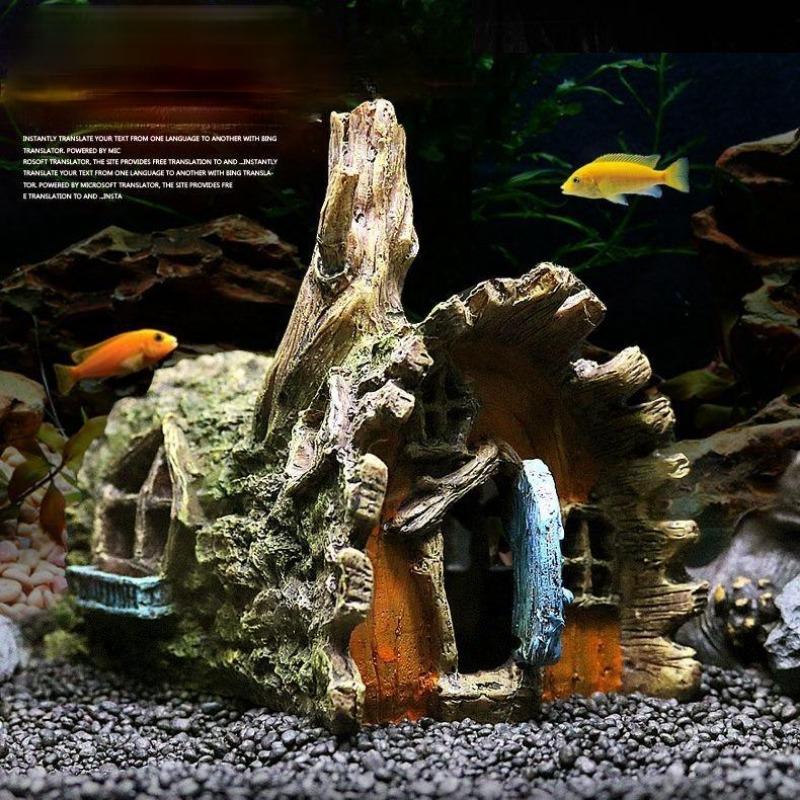 Creative Fish Tank Ornaments V - Aquarium Driftwood ulasan dan harga