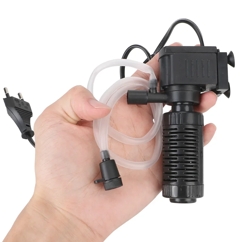 Mini Fish Tank Filter Quiet Su - Planted Aquarium Cleaning ulasan dan harga